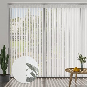 High Quality Translucent 100% Polyester Vertical Sheer Blinds Fabrics For Window Blinds Home Decoration