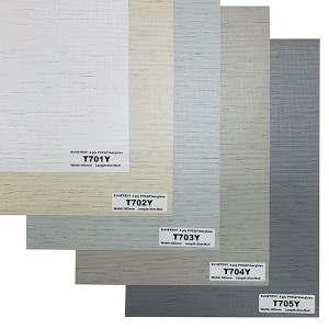 Waterproof Exterior Roller Blinds Fiberglass Blackout Fabric