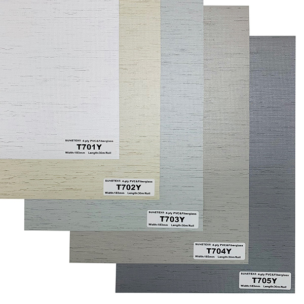 Waterproof Exterior Roller Blinds Fiberglass Blackout Fabric (4)
