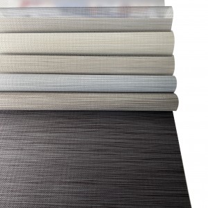 Wholesale Day and Night Zebra Blinds Fabric For Home/Office Window Decoration