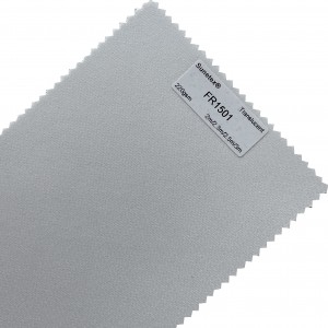 High Quality 100% Polyester FR Translucent Roller Blind Fabric With Cheap Price
