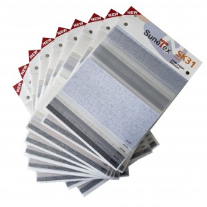 Best Price Blackout Window Blind Zebra Fabric Day and Night Fabric for Zebra Blinds