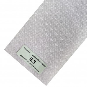Best Quality Vertical Shades Fabrics Semi-Blackout Adjust Light Vertical Blinds For Window