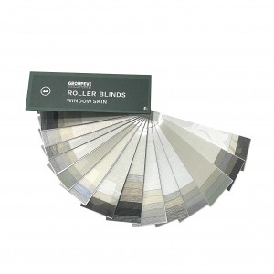Wholesale Darkening Plain Dyed Polyester Window Blind Roller Blind Fabric