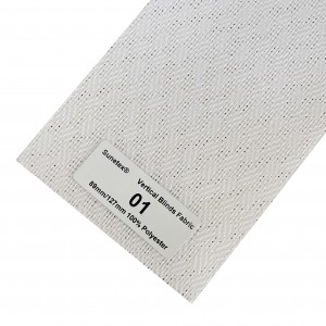 Best Quality Vertical Shades Fabrics Semi-Blackout Adjust Light Vertical Blinds For Window