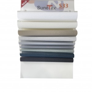 Luxury 100% Polyester Translucent Duo Roller Blinds Fabrics With Cheap Price