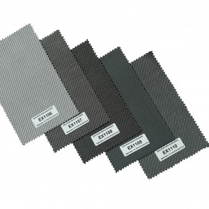Wholesale Custom Outdoor Sun Screen Material Sunscreen Fabric for Roller Blinds