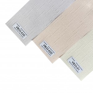 Blind Manufacturers Fabric Sheer Shades Window Vertical Curtains Double Track Vertical Blinds For Home
