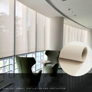 Manufacturer Sunscreen Blind Fabric Wholesale Outdoor Indoor Mesh Materials