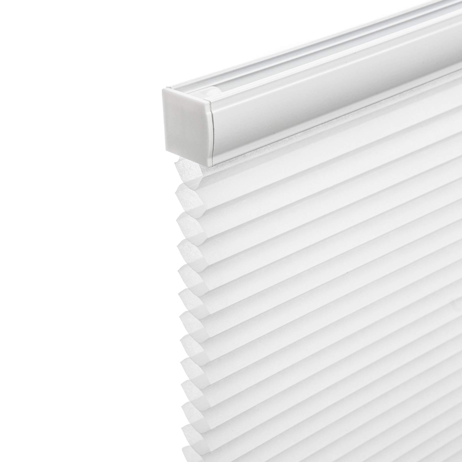 Cordless & Light Filtering Cellular Shade, Pleated Honeycomb Shade
