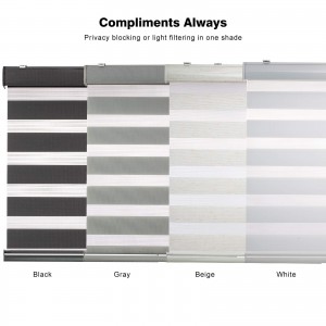 Multicolor UV Protection Polyester Fabric Shades Fabric Popular Roller Zebra Blinds Fabric
