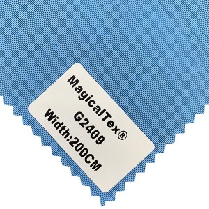 Windows Curtain Semi Blackout Fabric Double Face Dip Coating