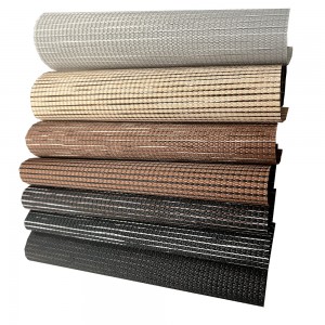 100% Polyester Fabric Roll Semi Blackout Roller Blinds For Window Fabric Shades Shutters