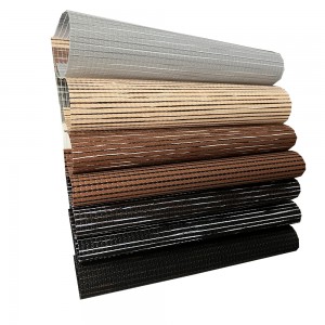 Window Fabric Zebra 100% Polyester Fabric For Custom Made Roller Blinds