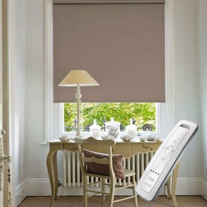 New Design 100% Polyester White Coated Plain Color Blackout Roller Fabrics For Home Decor