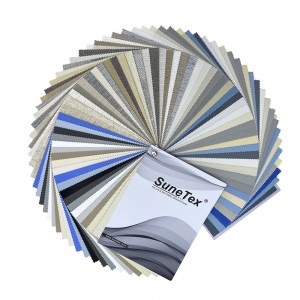 100% Polyester Silhouette Blackout Roller Blinds Shade Fabric Custom Made Sheer Shutter Kitchen Blinds