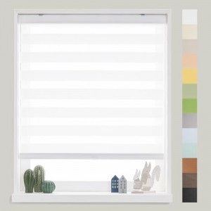 Best Quality 100% Polyester Blackout Double Layer Roller UP Fabric For Window Decor