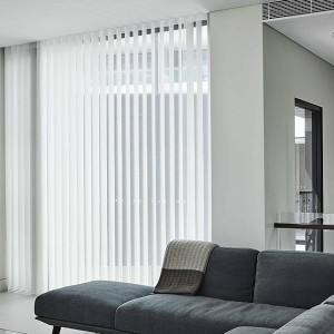High Quality Translucent 100% Polyester Dream Vertical Sheer Blinds Fabrics For Luxury Home Decor