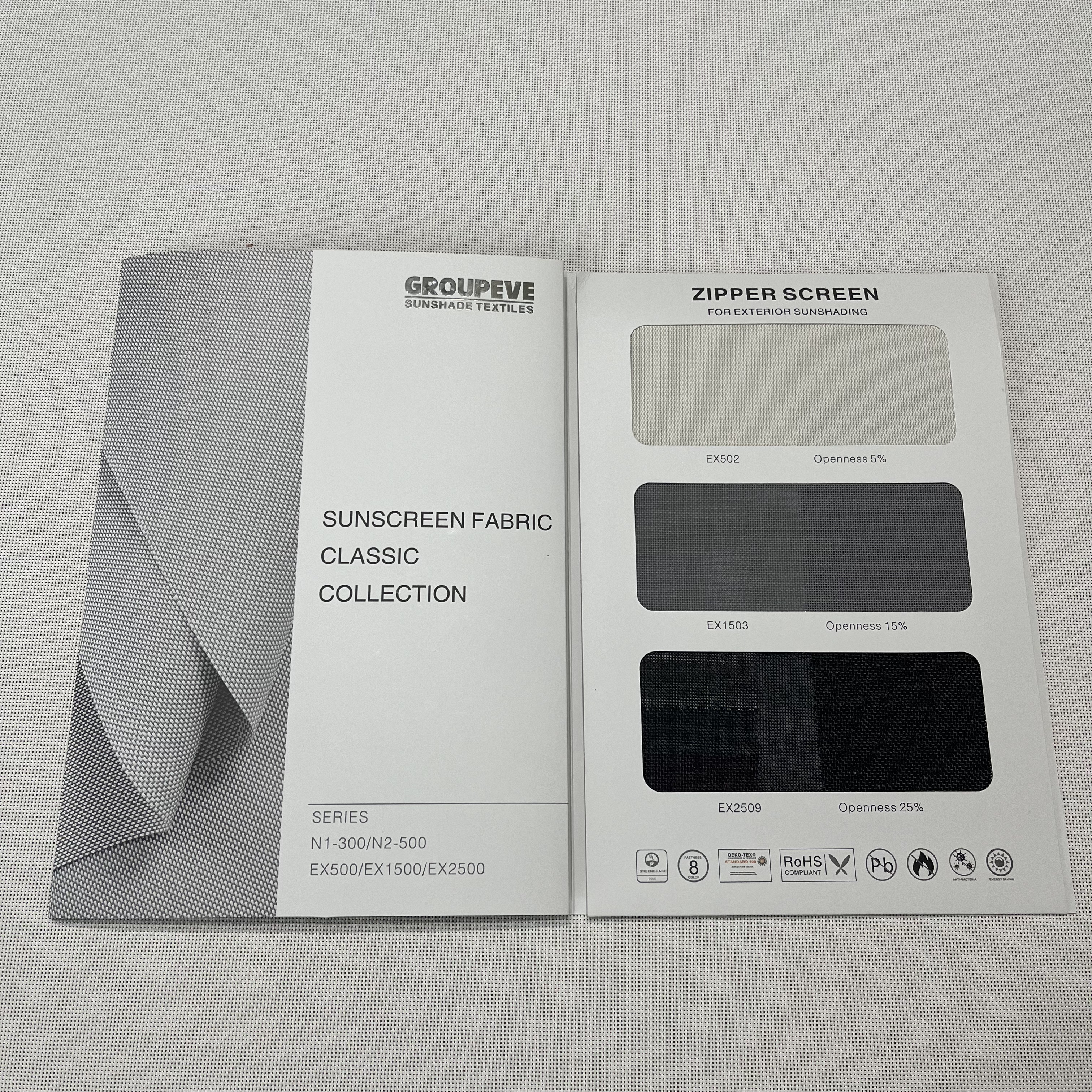 New Sunscreen Fabrics Sample Booklet Is Coming！