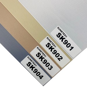 Sun Shades Adjustable Zebra Fabric Blackout