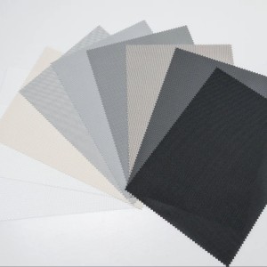 Sunshade Perspective Roller Outdoor Blinds Screen Fabric Solar Sunscreen Roller Blind Fabric