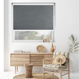 100% Polyester White Coated Textured Blackout Roller Fabric: The Ideal Choice for Darkness and Style
