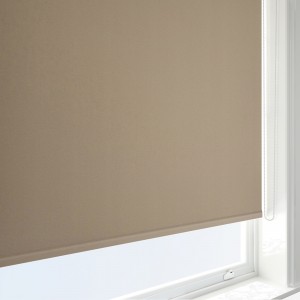 Cheap Price 100% Polyester White Coating Blackout Roller Up Blinds Fabrics For Modern Home Decoration