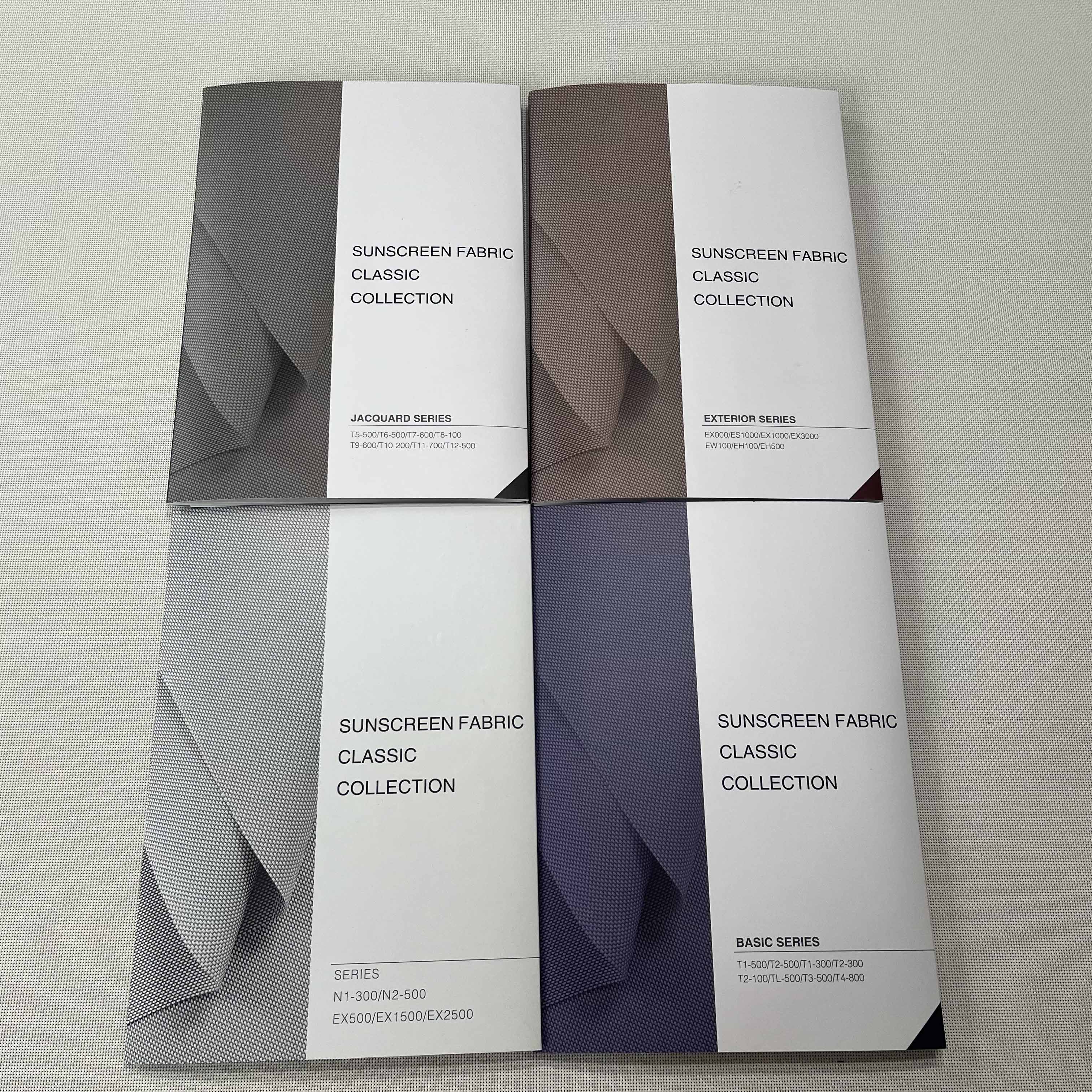 New Sunscreen Roller Fabrics Samples Coming Out!