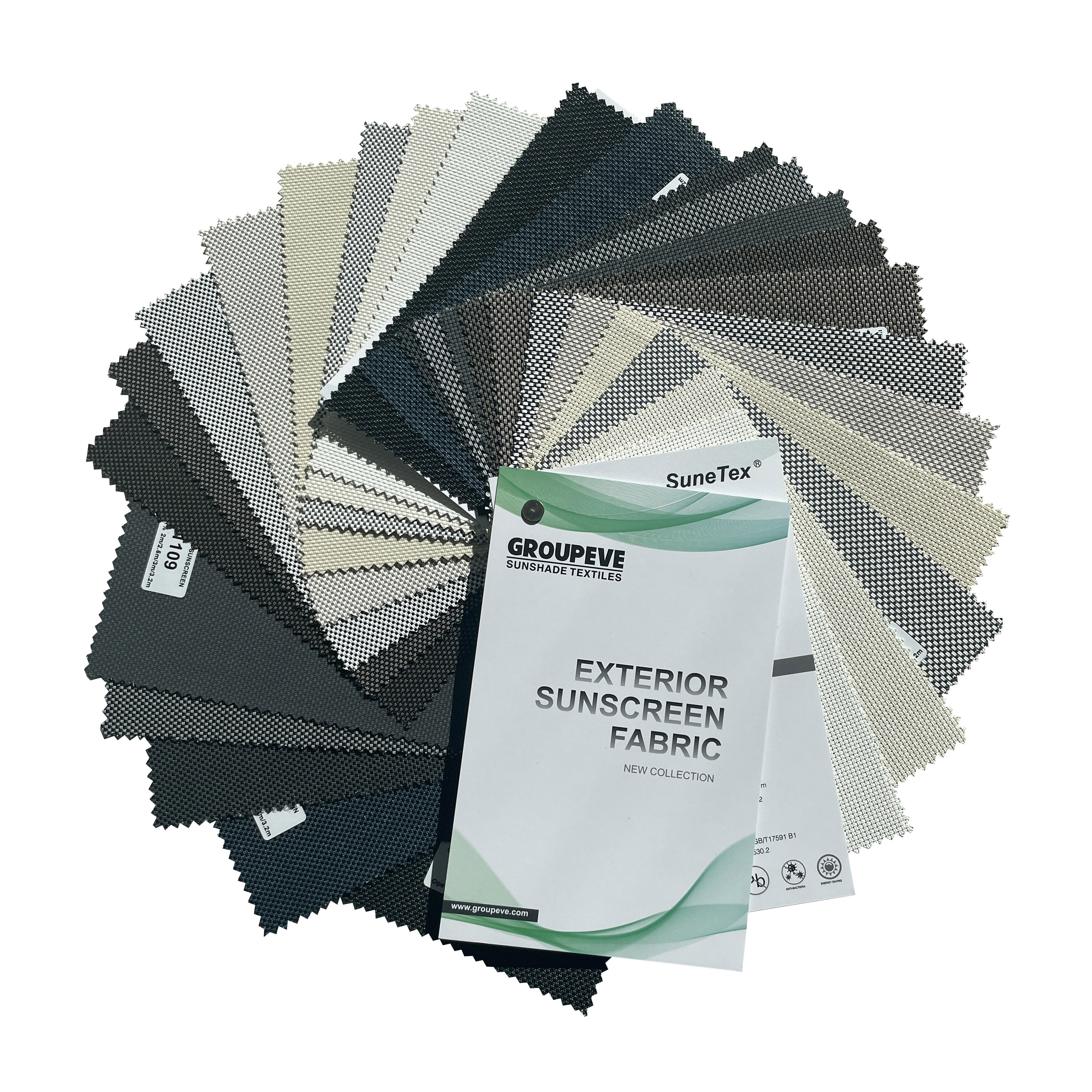 Breakthrough Extra-Thick Outdoor Sunscreen Fabric For Outdoor Roller Blinds
