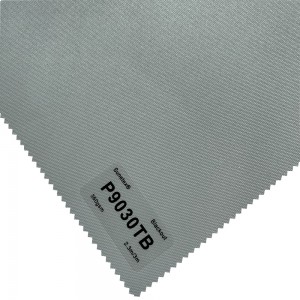 Home Decor 100% Polyester Blackout Roller Shades Fabrics For Window