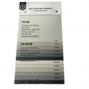 Home Motorized Rollers Window Blinds Fashion Fabrics For Roller 100% Polyester Blackout Roller Blinds Fabrics Samples