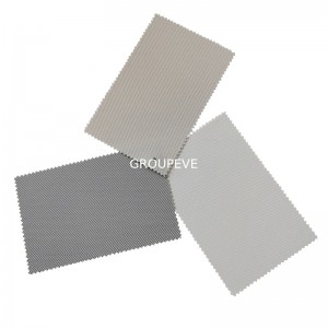 New Style Textured Polyester Sun Screen Fabric For Indoor And Outdoor Waterproof Sunscreen Fabric 1% 3% 5% Openness