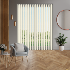 Wholesale 100% Polyester 89mm Vertical Blinds Fabrics For Modern Home Decor