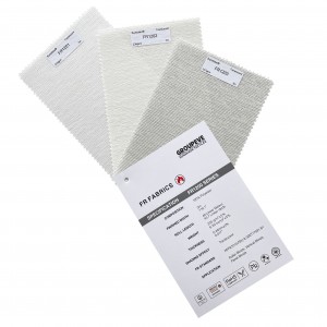 Fire Retardant Custom Window Roller Blinds Fabric for Blackout Roller Blinds