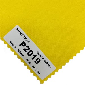 10 Year Warranty Roller Blind Fabric Semi-blackout 100% Polyester