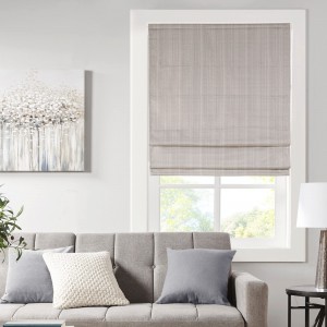 Free Samples 100% Polyester Blackout Roman Shades Fabrics For Modern Home Decoration