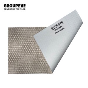 High Quality Blackout UV Proof Waterproof Windows Roman Shades Fabric