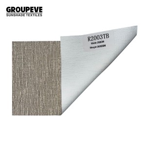 Modern Luxury Beautiful Blackout Roman Motorized Roller Blind Fabric