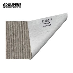 Luxurious Roman Blind Fabric for High-End Soft Window Coverings