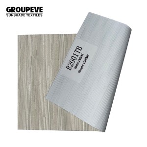 Excellent Quality New Design Blackout Waterproof White Coating Roman Roller Texture Fabric