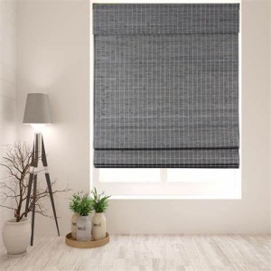 New Design 100% Polyester White Coated Jacquard Series Roman Blinds Fabrics For Window Decor