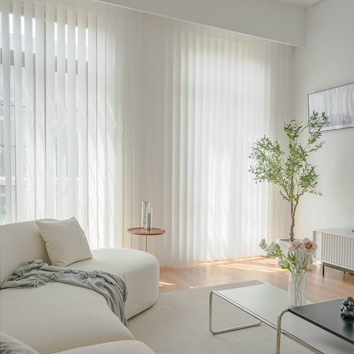 sheer vertical blind