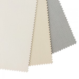 Internal Polyester Sunscreen Fabric Customize Blackout Sun-Shading Roller Shades Manual Window Shades