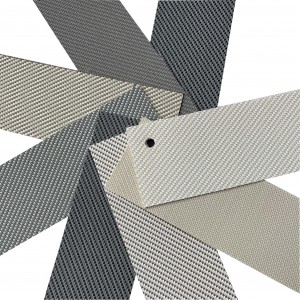 Custom Decor Polyester PVC Blinds For Window For Roller Sunscreen Blinds And Curtains Fabric Semi Blackout Roller Shades Roller