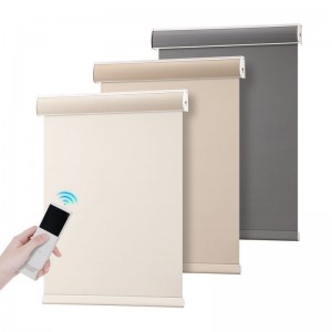 New Arrival Design Indoor Blackout Light Filtering Motorized Hotel Automatic Windows Roller Blinds