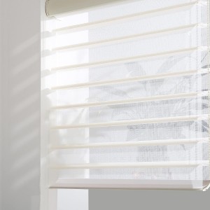 Day and Night Sheer Blackout Solid Fabric Decorative Shangri-la Shades Fabric