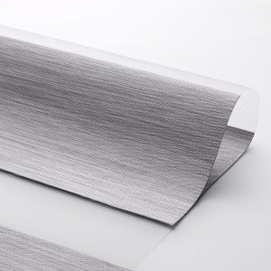 100% Polyester Breathable Blackout Zebra Blind Fabric Curtain Hotel Drapery Frill Textiles
