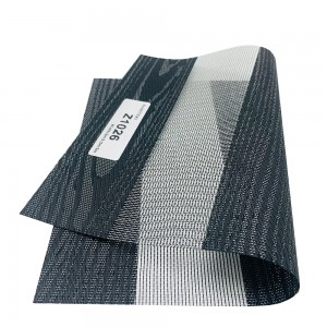 Home Decor Blackout Roller Shades Solid Sunscreen Manual Window Zebra Blinds Fabrics