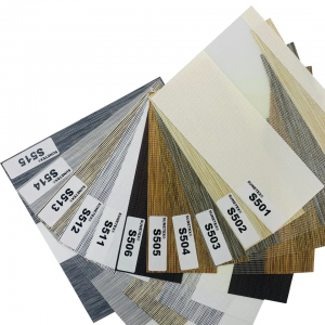 Factory Outdoor Motorized Shade Zebra Blind Fabric Zebra Curtains Roller Window For Roll Blind Motor Roller Fabrics Roller Roll