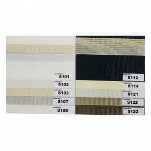 Day And Night Zebra Blinds Fabric For Window Coverings